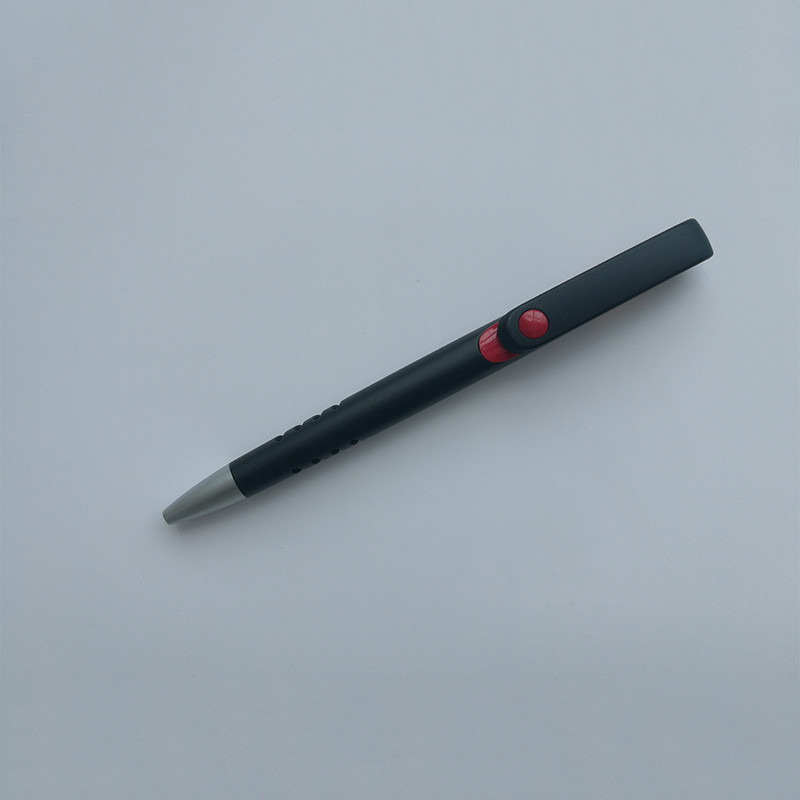 black click ball point pen with printing LOGO for promotion
