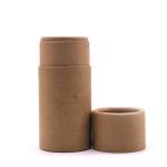 Kraft Paper Cardboard For Food Round Tube with Paper Sifter Salt Seasoning Shake