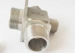 SUS316 Metal Casting Parts 3/4' SS316 Four Direction Valve ± 0.01mm Tolerance