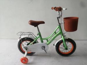 Quality Coaster Brake Green Color 14 Inch Kids Bicycle Bicycle With Basket wholesale