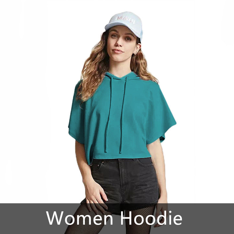Custom Apparel O-Neck Short Sleeve Women Printed Basic Cotton Pocket Blouses
