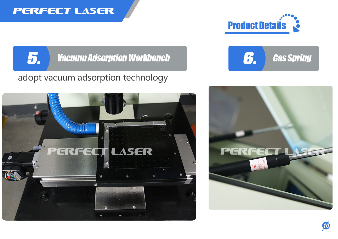 Fiber Laser Scribing Machine Authoritarian Flat Dust Removal Device