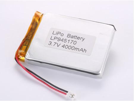 Li-polymer LP945170 3.7V 4000MAH Battery Manufacturers Customizable Lithium