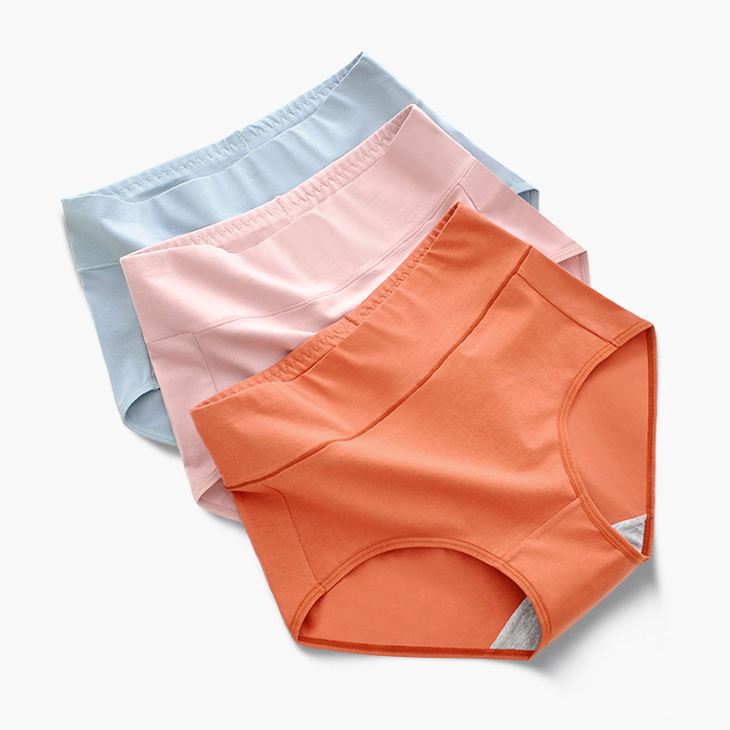 Loom Women Cotton Panties OEM Available Breathable Ventilate Midrise