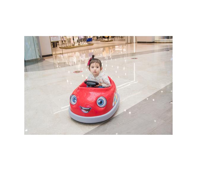 Electric Bumper Cars for Kids Forward and Backward Ride On Self-Resetting Fuse Feature