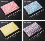 Hot sale biodegradable bar thick paper straw,biodegradable drinking bamboo