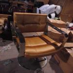 hair salon furniture ,beauty chair,hairdressing chair ,stainless steel armrest