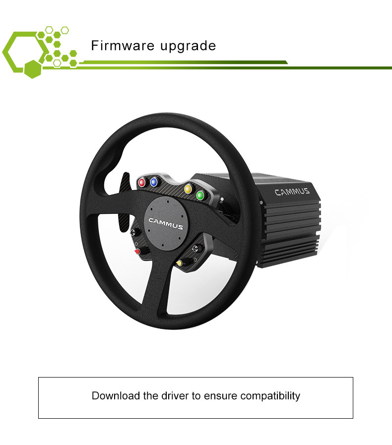 CAMMUS 15Nm Servo Motor Motion Sim Racing Simulator