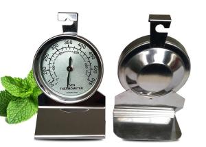 Quality 58mm Diameter Hanging Oven Thermometer Stainless Steel Bimetal Thermometer wholesale
