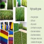 25mm Artificial Grass Landscaping / Kindergarten Basket Ball Laying Fake Lawn