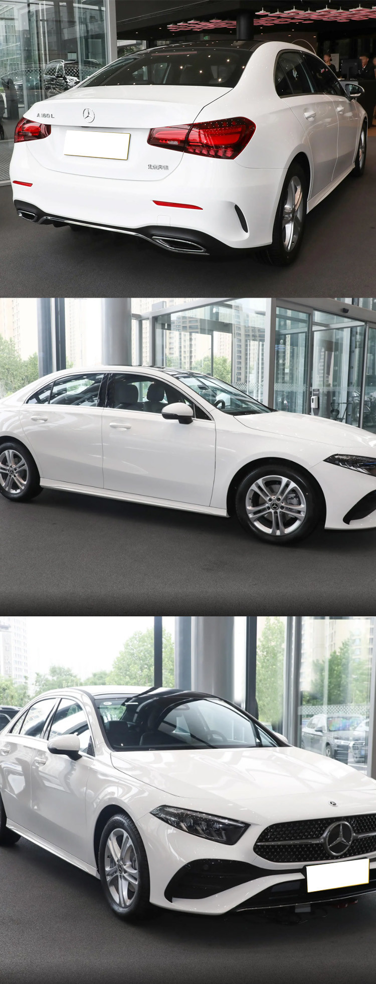 Rear Wheel Drive Mercedes Benz Sedan A Class 1.3T 5 Seats Gasoline Vehicle