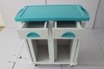 ABS Hard Plastic Hospital Trolley 25 30 40 50 60 80 Cells Premium Metal
