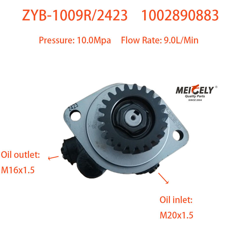 ZYB-1009R/2423 Power Steering Pump 1002890883 For YANGCHAI