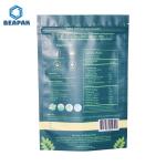 Stand Up Self Heat Sealing Resealable Weed Packaging Bag