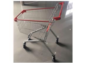 Quality Four Wheel Shopping Trolley 135/175/220L Liters With Anti bumper Plastic Parts wholesale