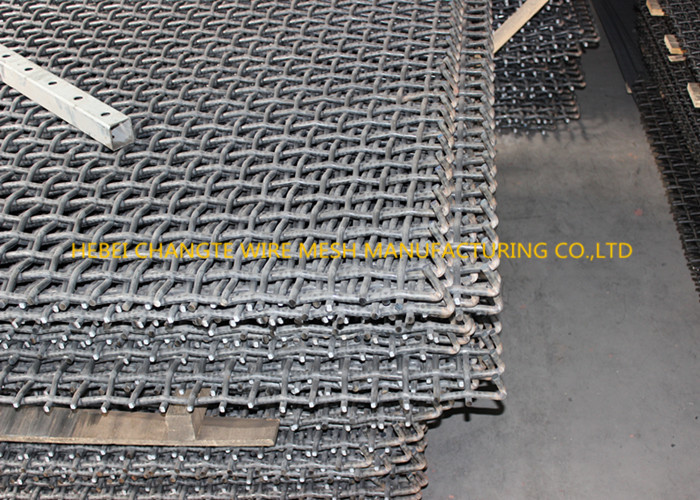 20*20mm Dutch Weave 65Mn Crimped Mesh