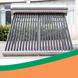 Quality Long lifetime stainless steel open loop integrated solar water heater wholesale