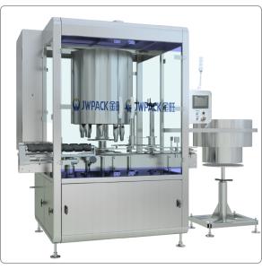 Quality 4.0KW 8000bph Rotary Fully Automatic Bottle Pressing Capping Machine wholesale
