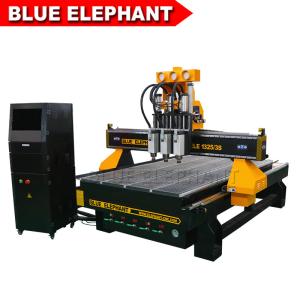 Quality China Three Spindles CNC Machine Ele1325-3s Low Noise CNC Router Price wholesale