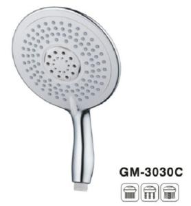 Quality Polished Nickel Chrome Bathroom Shower Head Ergonomic High Flow Shower Head ODM wholesale