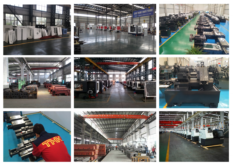 CNC Hydraulic Collet Lathe Machine TCK40 Servo Turret High Speed Slant Bed Cnc Lathe