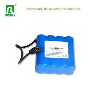 Quality Emergency Light Li-ion Battery Pack 18650 4s2p 14.8V 4400mAh wholesale