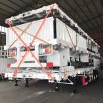 Fuwa/BPW Axle Semi Truck Trailers with Fence Steel Stake and Semi Trailer