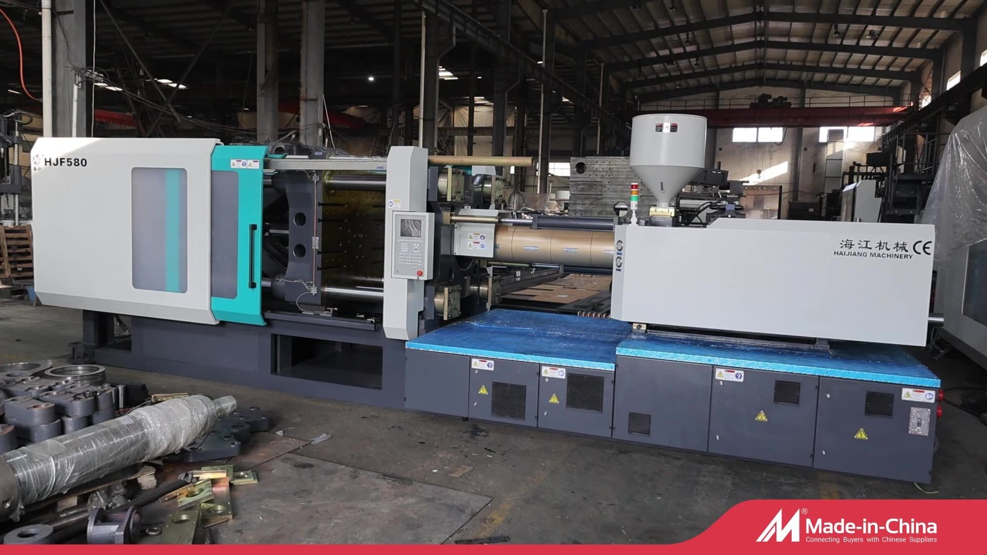 Computerized Control System Auto Injection Molding Machine with High Voltage Power Supply and 275g/s Injection Rate