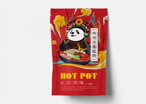 Quality Customized Plastic Zipper Food Packing Bags / Stand Up Pouch Packaging wholesale