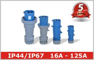 Quality Impact Resistance 230V Industrial Plugs 32 Amp 3 Phase Socket One phase wholesale