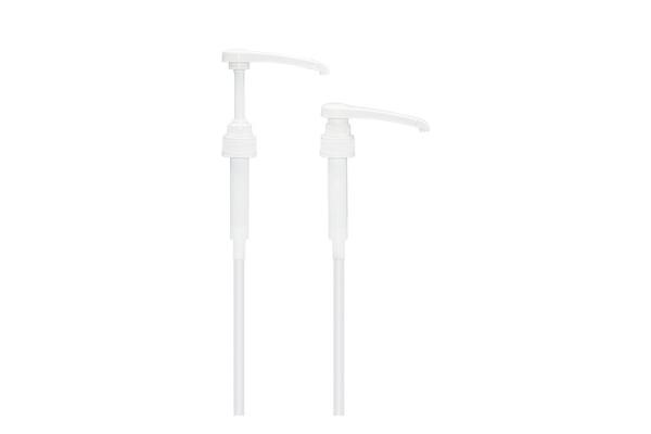 28-410 closure All Plastic Food Grade PP Syrup Pump Dispenser With Narrow Head