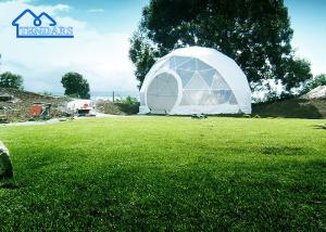 Quality Luxury Rainproof Commercial Dome Tent Hotel Spherical With Bedrooms Pvc Dome Tent wholesale