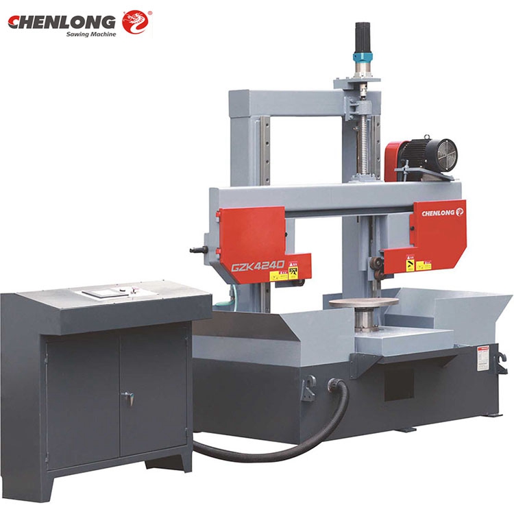 CHENLONG GZK4240 Horizontal Band Saw Cutting Metal Machine For Cutting Diamond