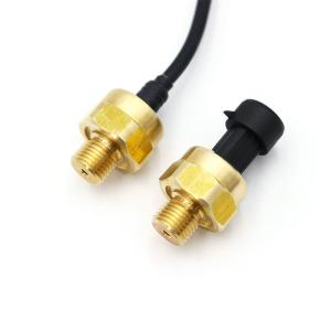 Quality G1/4 1/4NPT Brass Pressure Sensor For HVAC / Air Compressor 0.5 - 4.5V wholesale