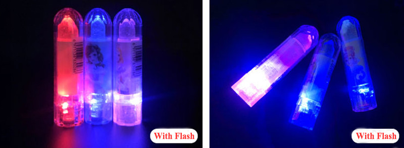 Fruity Sugarless Confectionery Lipstick Candy With Flashlight Novelty