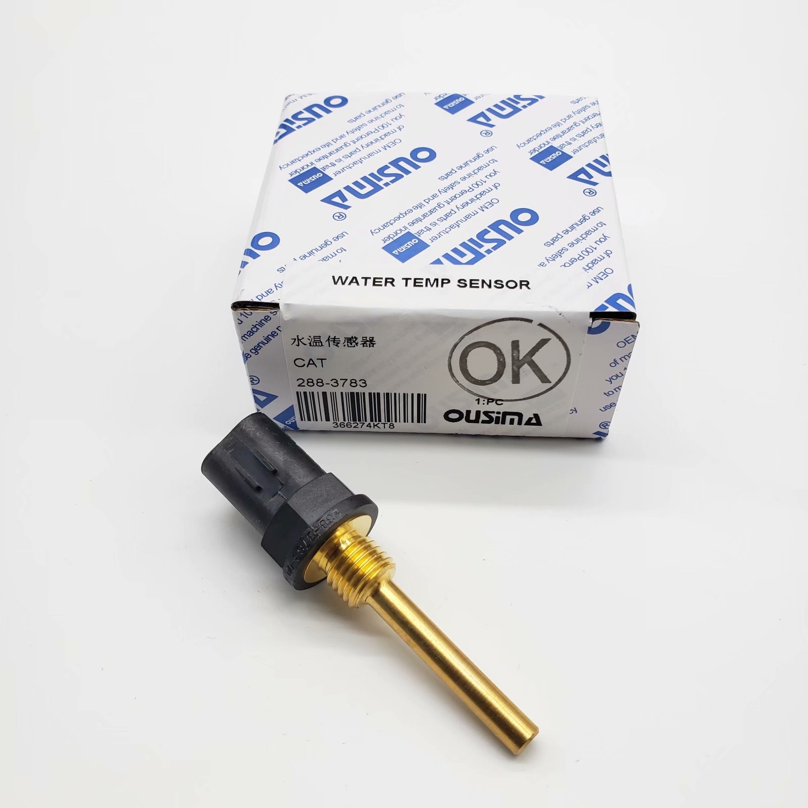 OUSIMA 288-3783 Water Temperature Sensor 2883783 For Excavator