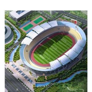 Quality Large Span Steel Structure Stadium Reliable Prefab Space Frame Construction wholesale