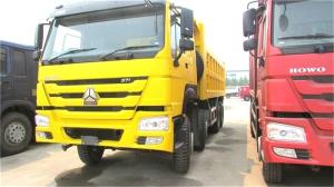 China Long Cabin Sinotruk 371hp 8x4 12 Wheeler Howo Tipper Truck on sale