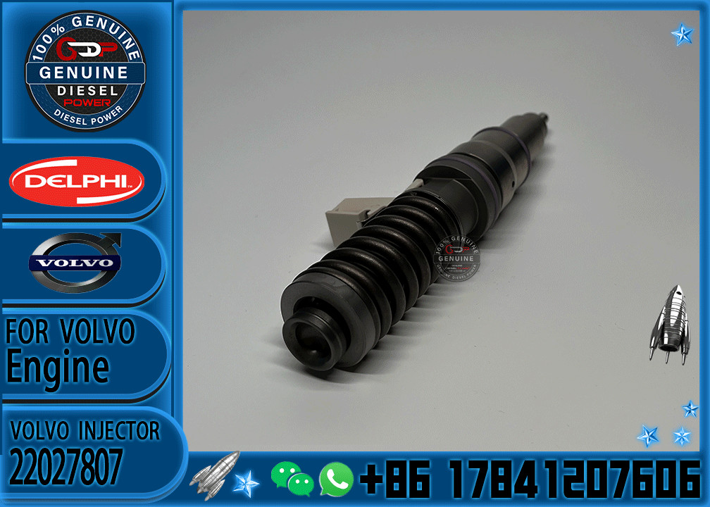 Diesel Fuel Injector Assembly 33800-84700 22027808 22027807 BEBE4B03001 Common Rail Injector Use For Volvo Mack Fit Hyundai E3.5