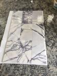 Living Room Stone Slab Countertop Calacatta Marble Worktop Crystal White