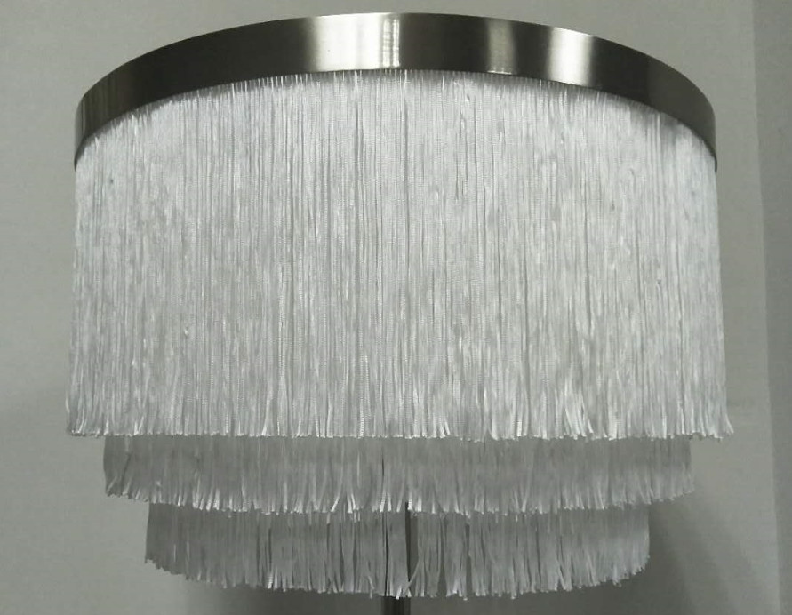 3 Tier Vintage Tassel Fringe Lampshade E27 Antique Fringe Lamp