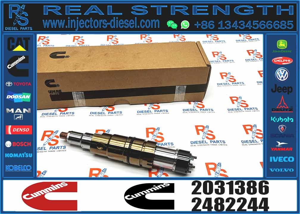 Common rail injector fuel injecto 2894920PX 2058444 2482244 2031386 for ISZ13 Excavator DC09 DC16 DC13