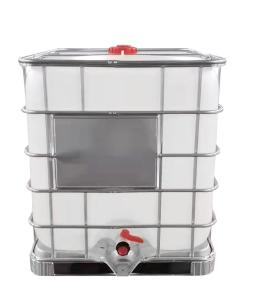 Quality HDPE Chemical 1000L IBC Tank Plastic White For Liquid Storage wholesale