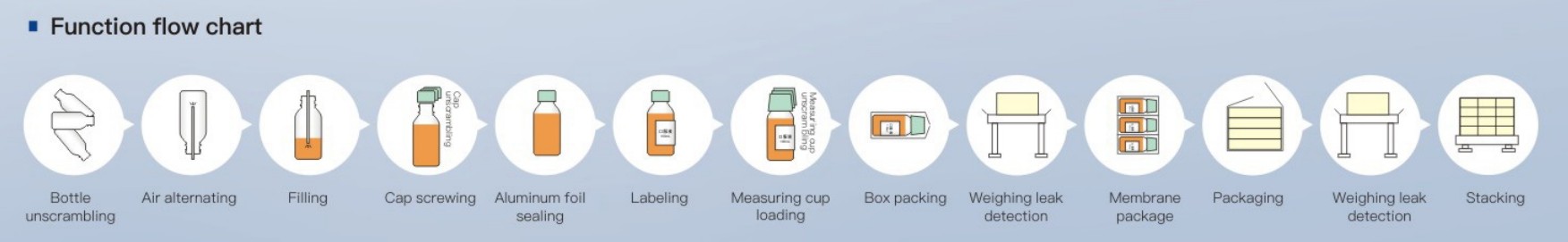 XHL-YYG Shampoo, Hair Conditioner, Hand Sanitizer Filling, Sealing & Packaging Production Line