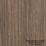 3100mm Lengthened Size Walnut Wood Veneer Quarter Cut Straight Grain For Door