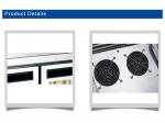 180L Bar Air cooled Refrigerator with Fan Cooling R134a Refrigerant Temperature