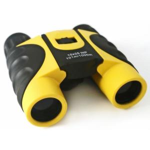 Quality Yellow Black 10x26 10x25 BAK4 Roof Prism Folding Kids Binoculars wholesale