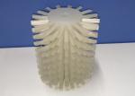 High Cleaning Efficiency Nylon Roller Brush , Vegetable Cleaning Roller Brushes