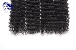 Jet Black Deep Weave 7A Brazilian Hair Weave , 7A Grade Virgin Hair