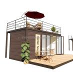 Galvanized Steel Main Structure Modern Luxury Chinese Prefabricated Steel Villa